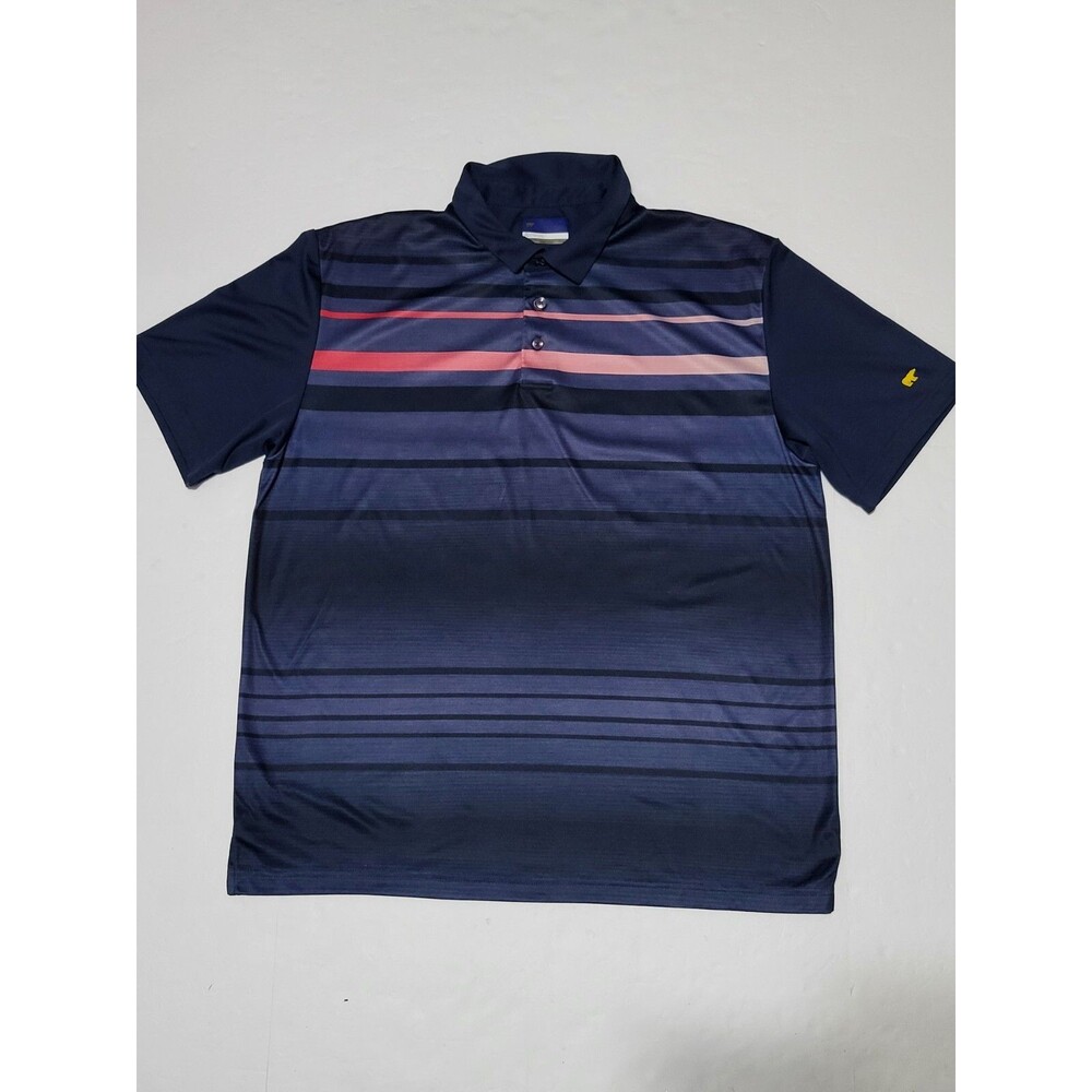(#A1) Jack Nicholson Size XL Polo Golf Shirt  Stay Dri Golden Bear Blue